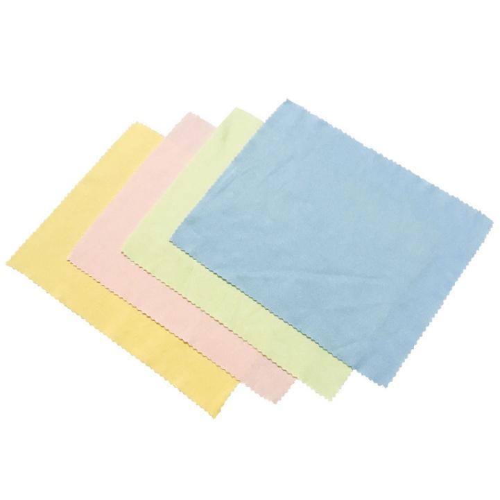 Cloth For Musical Instruments Guitar Base Piano Violin Clarinet Horn Saxophone Universal Cleaning Microfiber 5pcs Random Color (Pink,Green,Blue,Yellow) HB