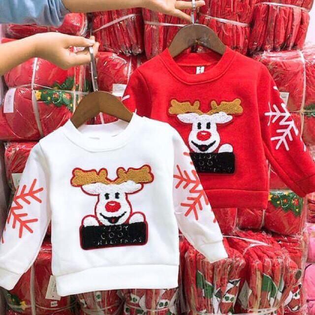 ÁO NOEL NỈ BÔNG CHO BÉ YÊU