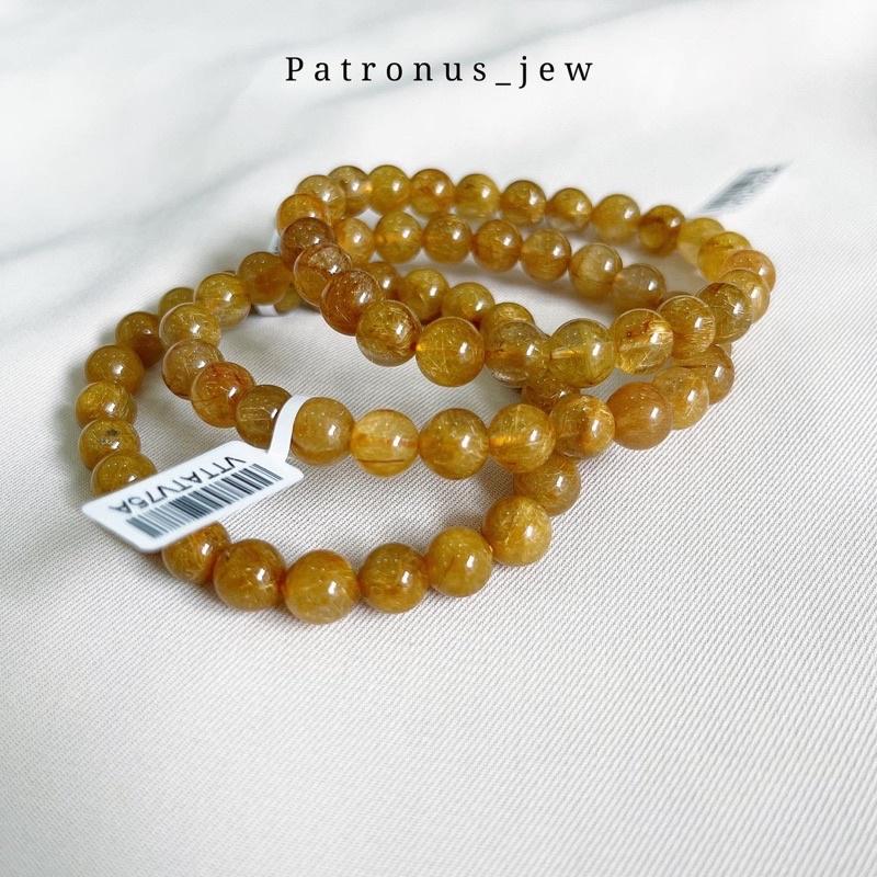 Vòng Tay Thạch Anh Tóc Vàng 7mm VTTATV75A Patronus Jewelry