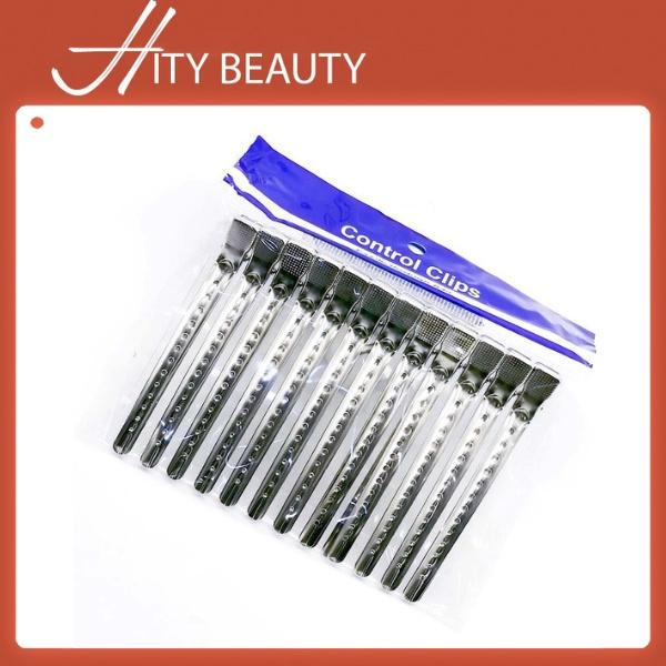 Set 12 Kẹp tạo sóng nước làm tóc bằng thép đủ 2 size chuyên dùng dành cho makeup chuyên nghiệp - Hity Beaty