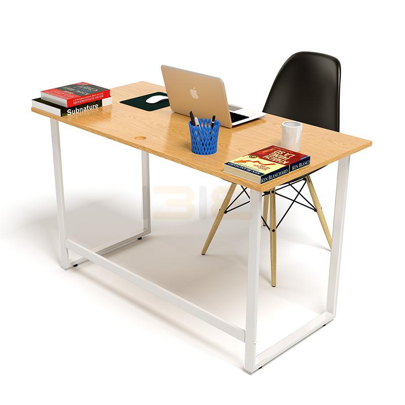 Bộ Bàn Oak-F Vân Sồi Chân Trắng Và Ghế Eames Chân Gỗ Trắng IBIE TOOAFO12W-EAMSW