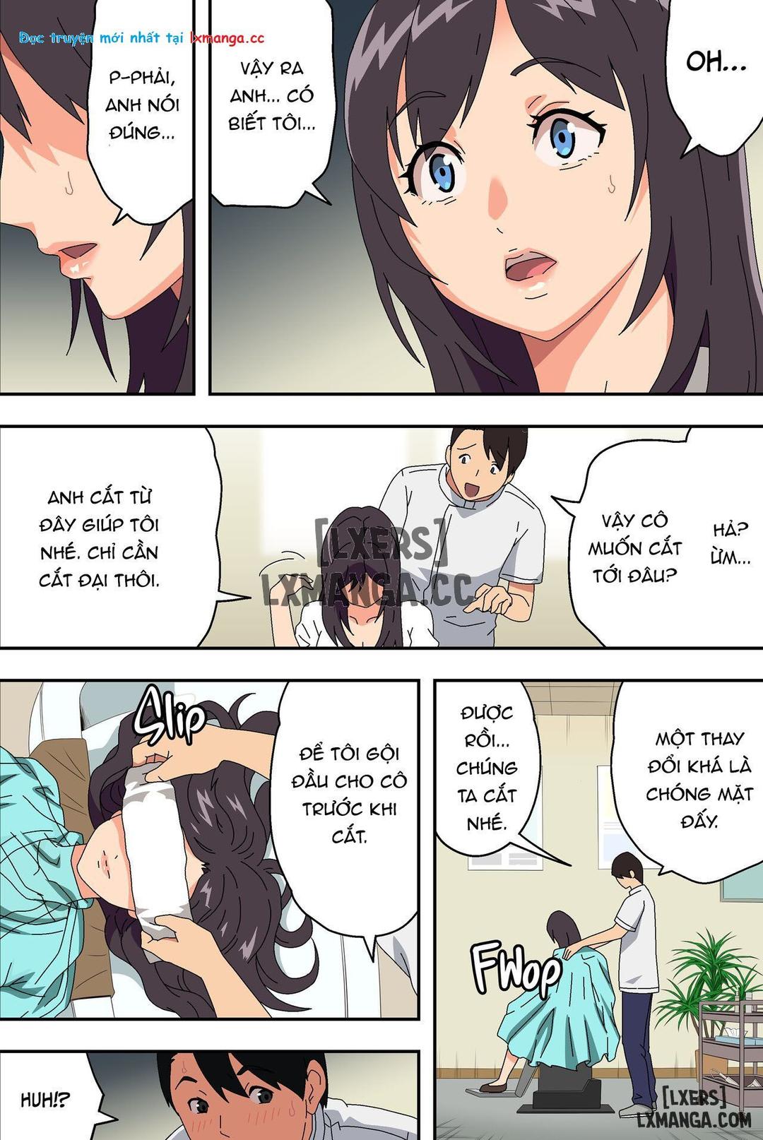 nơi tiệm cắt tóc sung sướng chapter 0 11