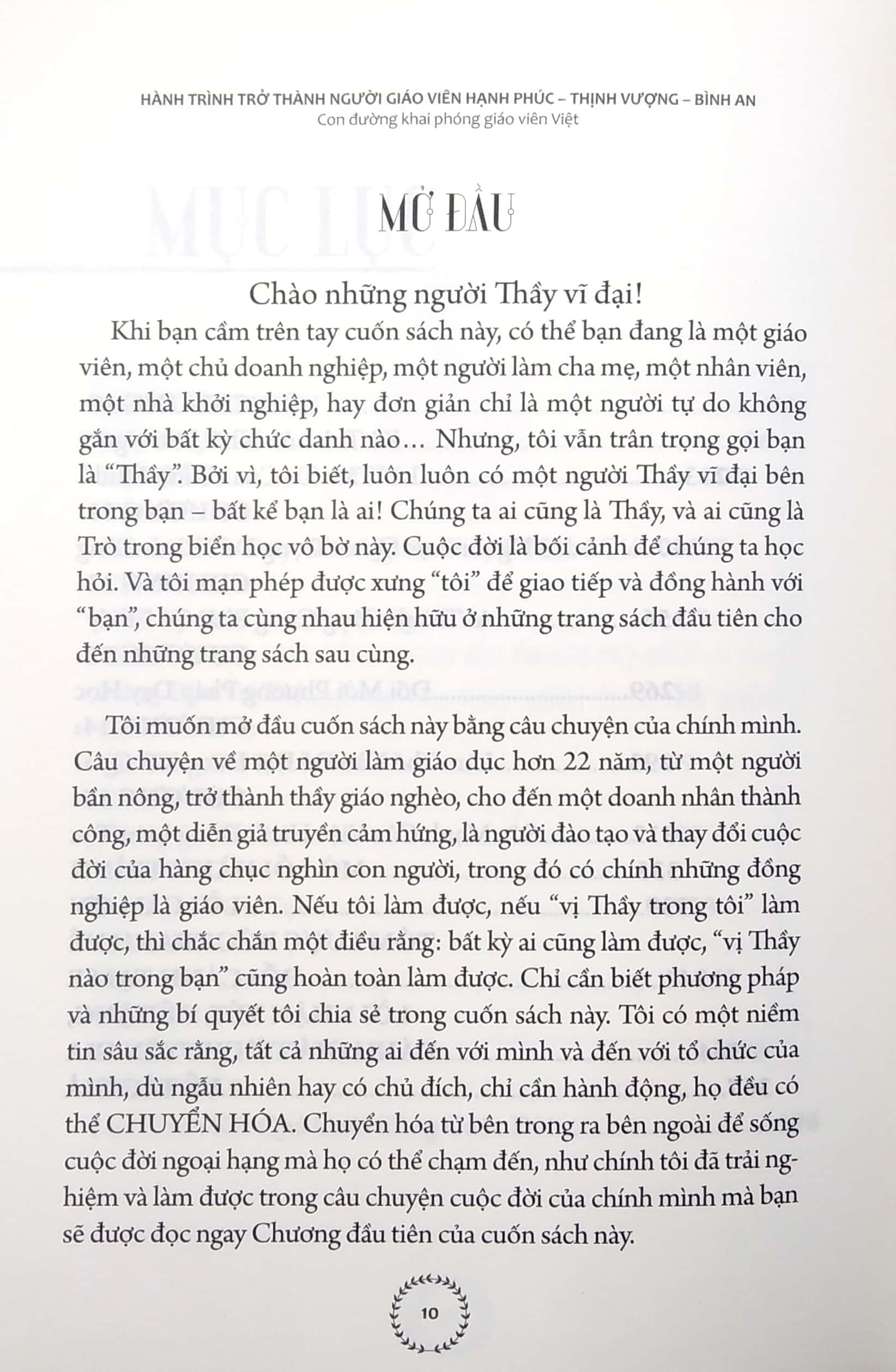 Hành Trình Trở Thành Người Giáo Viên: Hạnh Phúc – Thịnh Vượng – Bình An