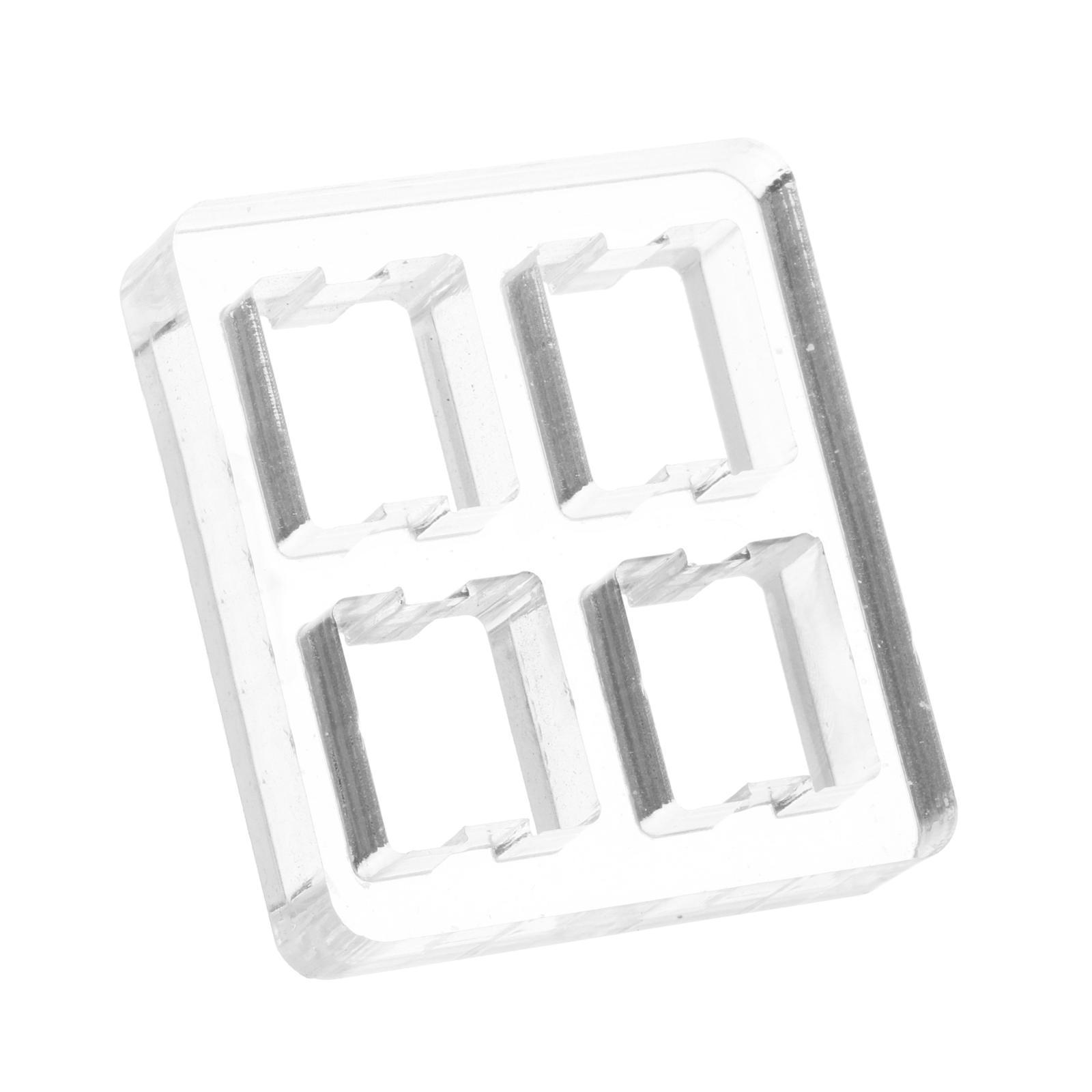 Clear Switch Tester Base Acrylic Plate for Switch