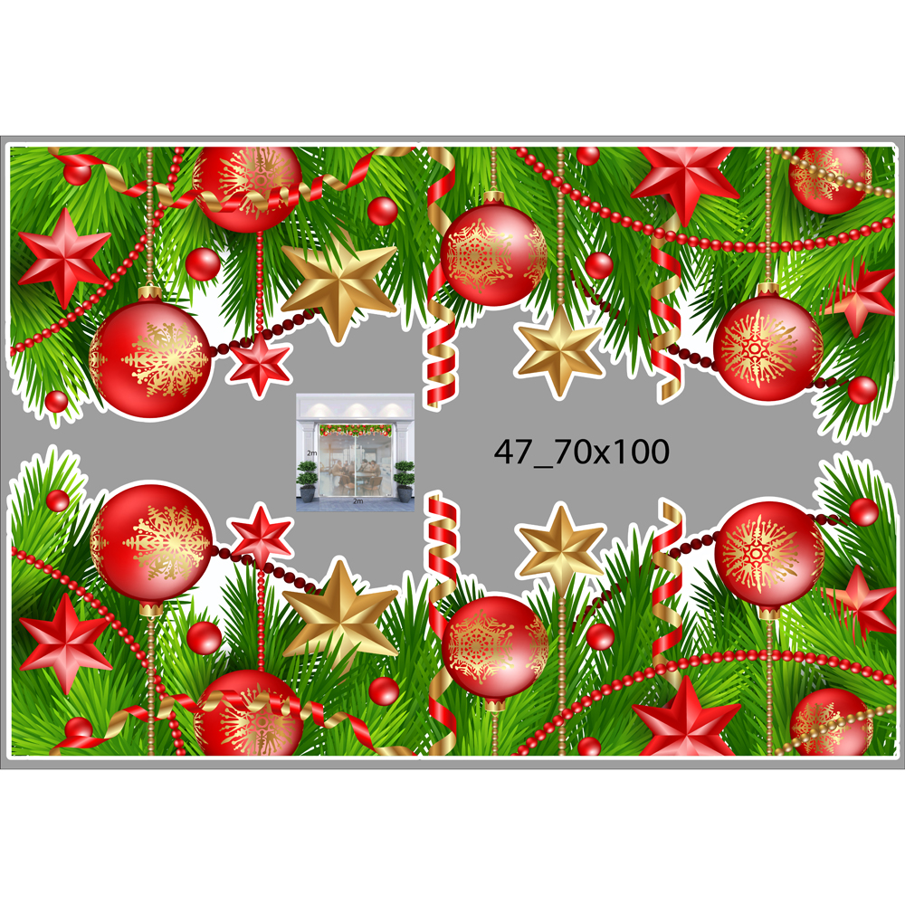 DECAL TRANG TRÍ NOEL 2021 COMBO SỐ 14