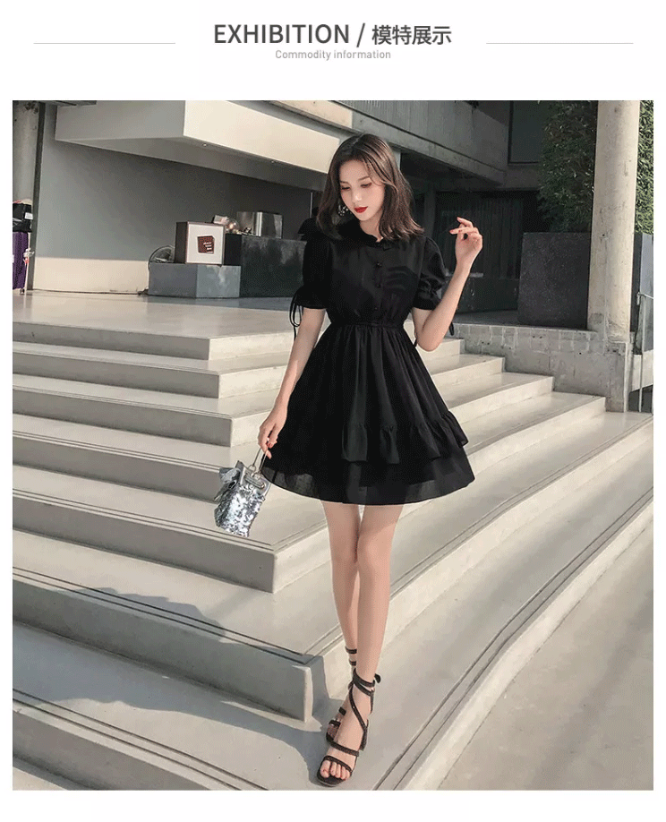 CHENGRUI Đầm voan nữ mùa hè 2023 váy mùa hè nữ sinh phiên bản Hàn Quốc lỏng lẻo nhỏ lưới váy nàng tiên đỏ