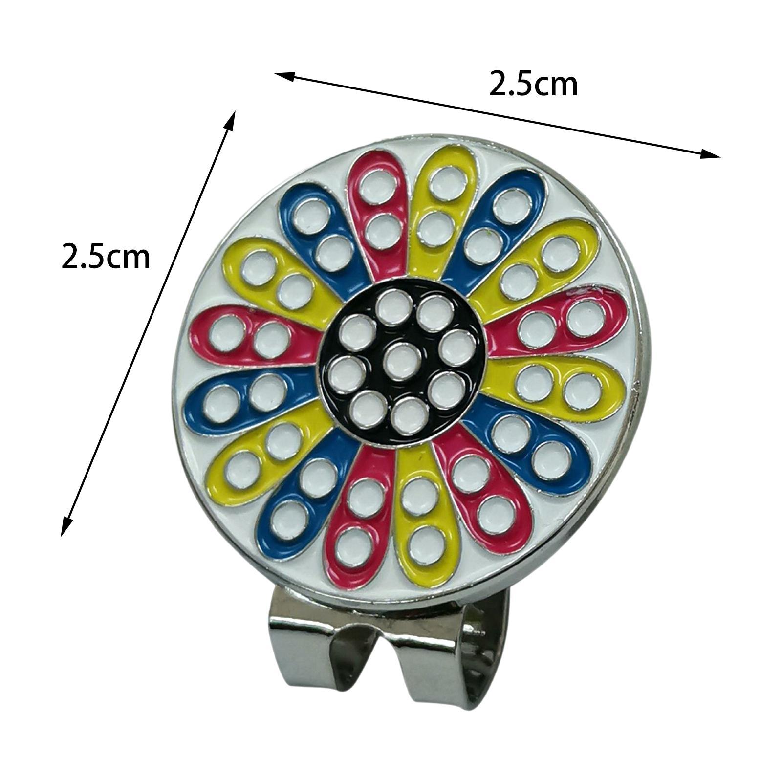 Golf Ball Marker Durable Lightweight Holder for Golf Accessories