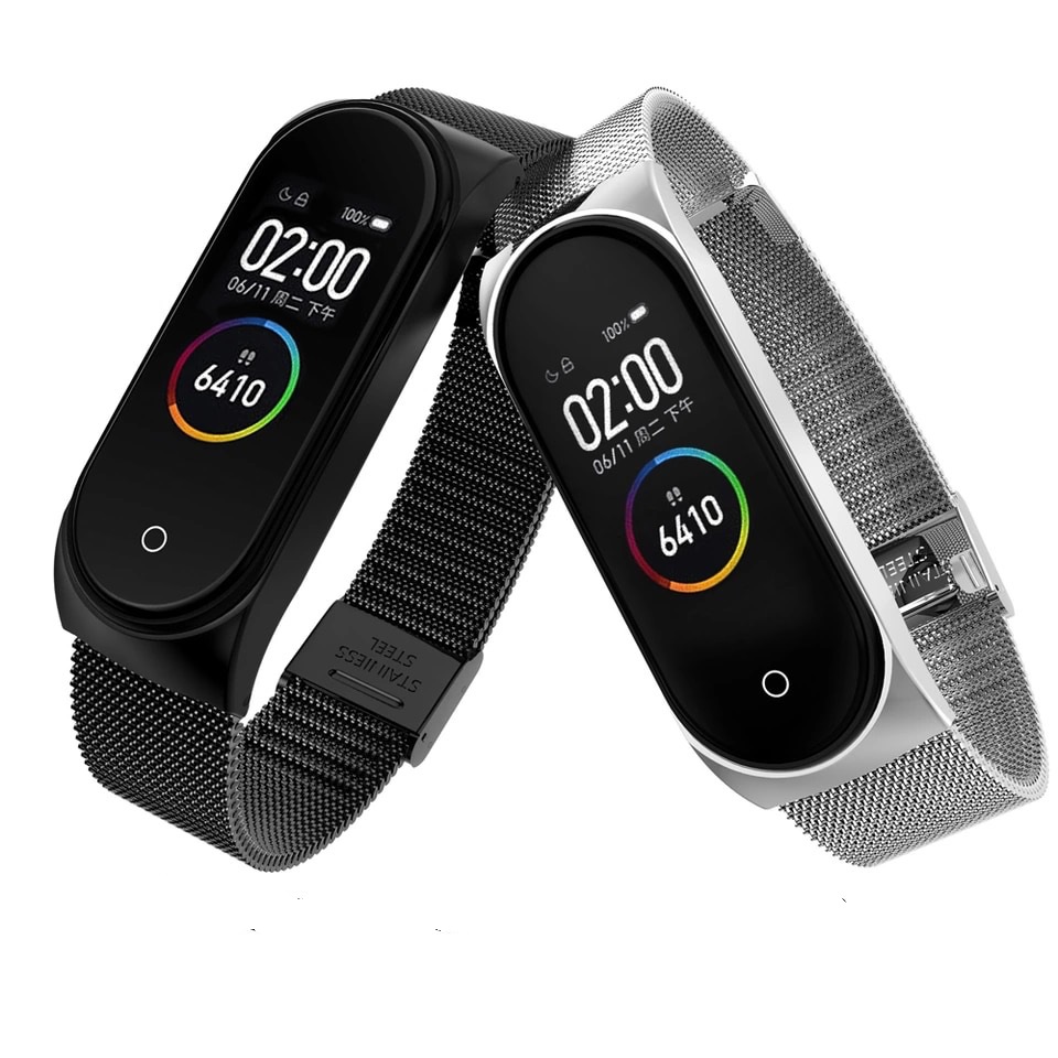 Dây đeo Thép thay thế cho Xiaomi Miband 4