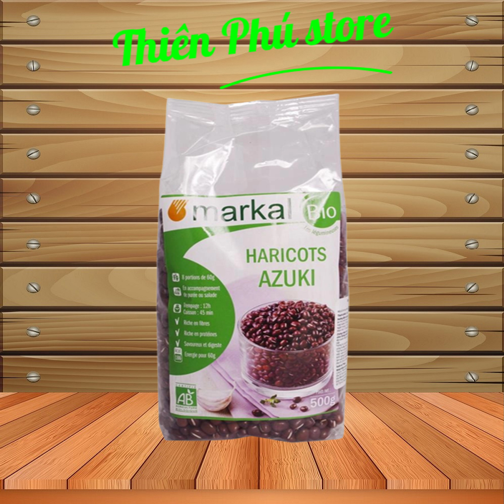 Đậu đỏ azuki hữu cơ Markal 500g