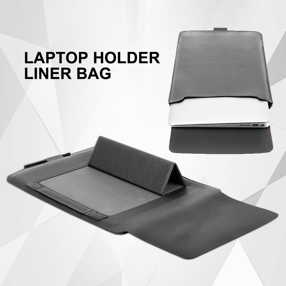 Đứng Bao Da PU Mềm Laptop Cho Macbook Air Pro 13 14 15.6 Inch Túi Đựng Máy Tính Xách Tay Máy Tính Bảng dành Cho Xiaomi