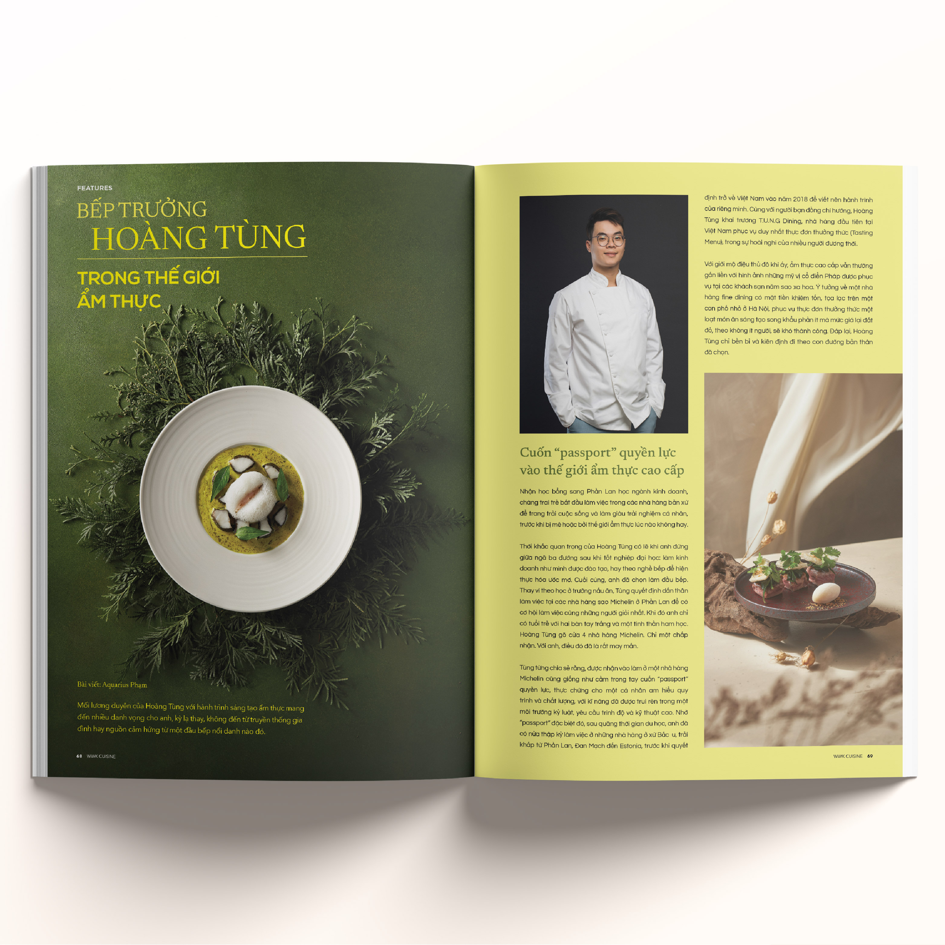 WOWWEEKEND CUISINE Vol 6 - &quot;Chef&quot; Ấn phẩm tôn vinh các bếp trưởng