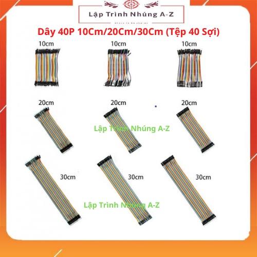 [Lập Trình Nhúng A-Z] Dây 40P 10Cm/20Cm/30Cm (Tệp 40 Sợi)