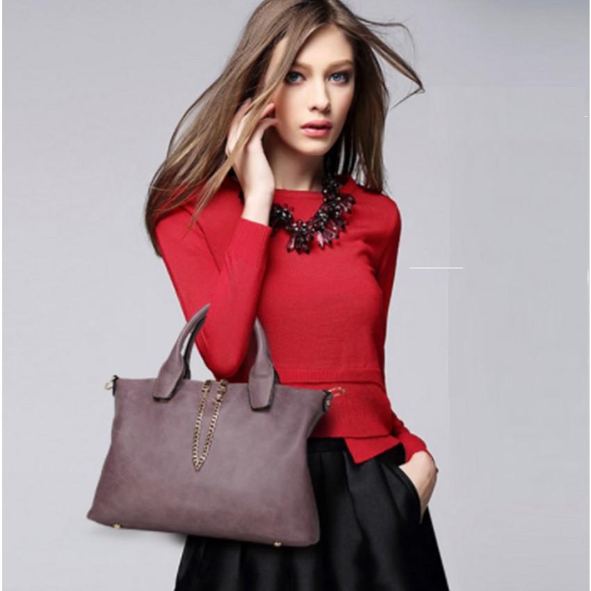 Bộ 3 túi xách nữ thời trang 208012 (đỏ)