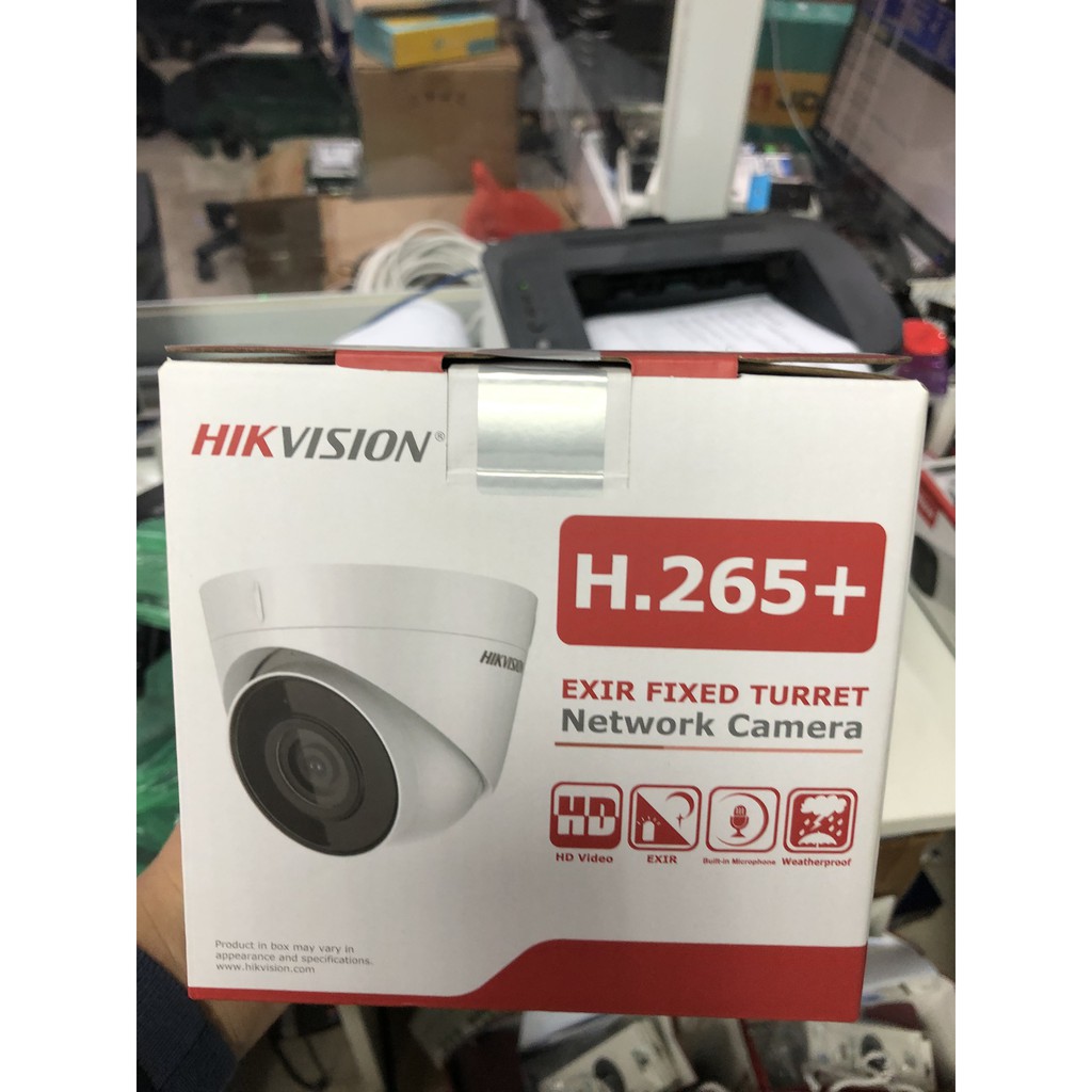 Camera IP Dome 2.0 Megapixel HIKVISION DS-2CD1323G0E-ID None-PoE - Hàng Chính Hãng