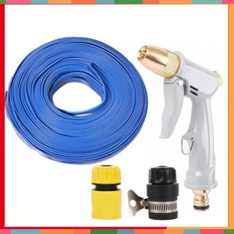 Bộ dây và vòi xịt rửa xe tưới cây tăng áp 7-10M 206846