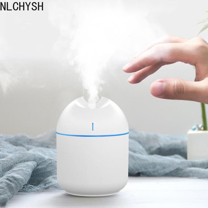 Máy Phun Sương Tạo Độ Ẩm Mini Siêu Âm Thanh Máy Tạo Độ Ẩm Không Khí Khuếch Tán Tinh Dầu Nhà Phòng Ngủ Văn Phòng Xông Phòng Xịt USB Đèn Ngủ Lọc