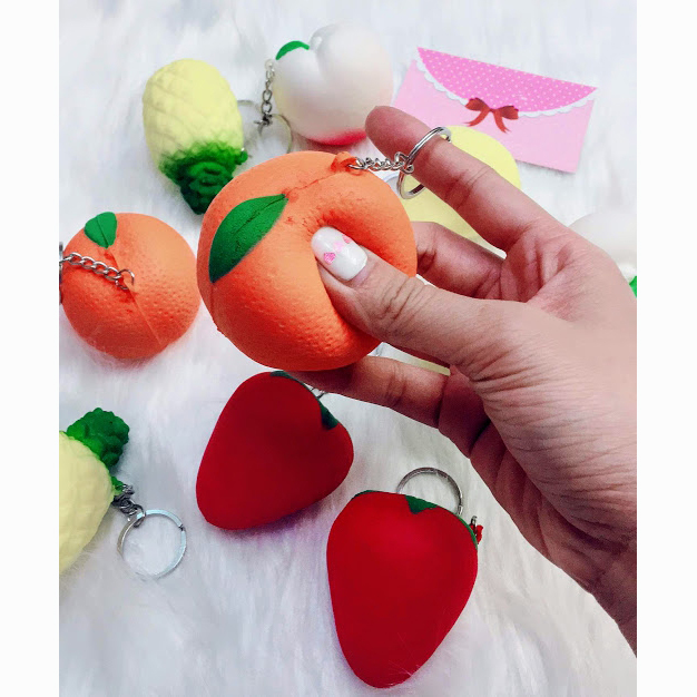 Móc Khóa Fruits Squishy (Giao ngẫu nhiên)