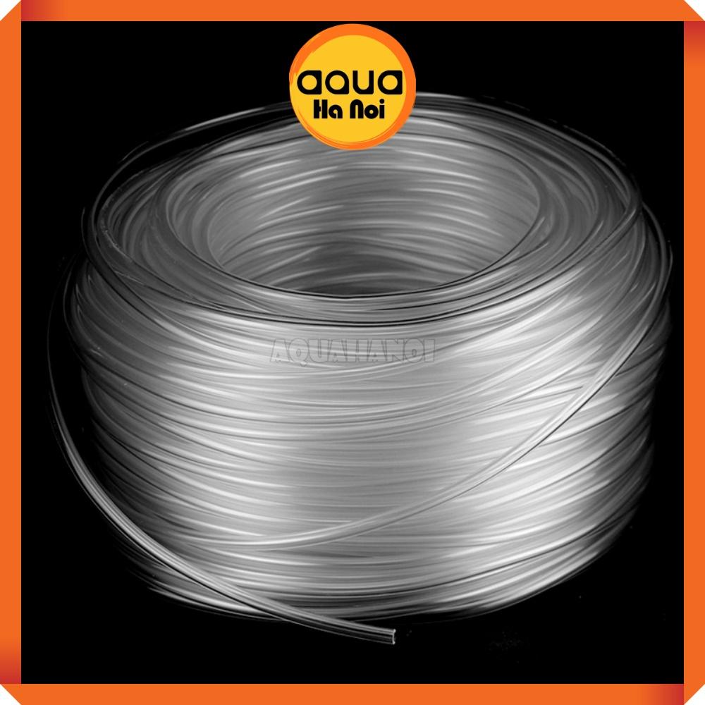 1 mét dây tuyo sủi Oxy CO2 trong suốt chống gập Phi 4 mm - dùng cho máy sủi, cục sủi đĩa hồ cá thủy sinh