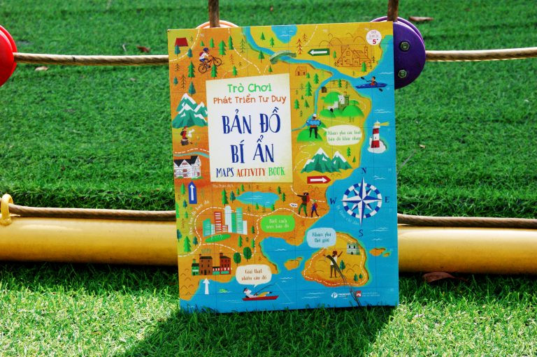 Sách Trò chơi phát triển tư duy- BĐBA- Maps Activity Book