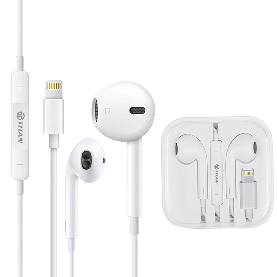 Tai nghe EarPod Lightning Titan TN03 - Hàng chính hãng