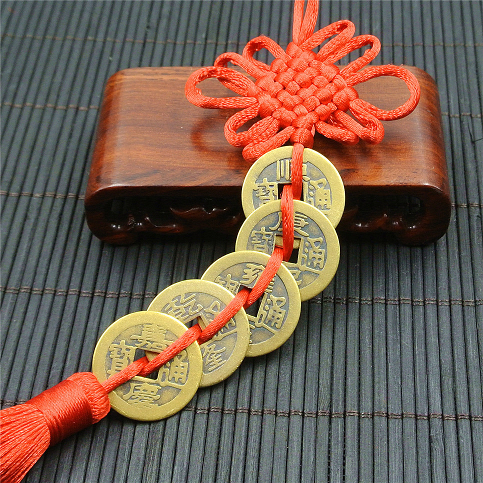 Dây treo ô tô trang trí phong thủy may mắn