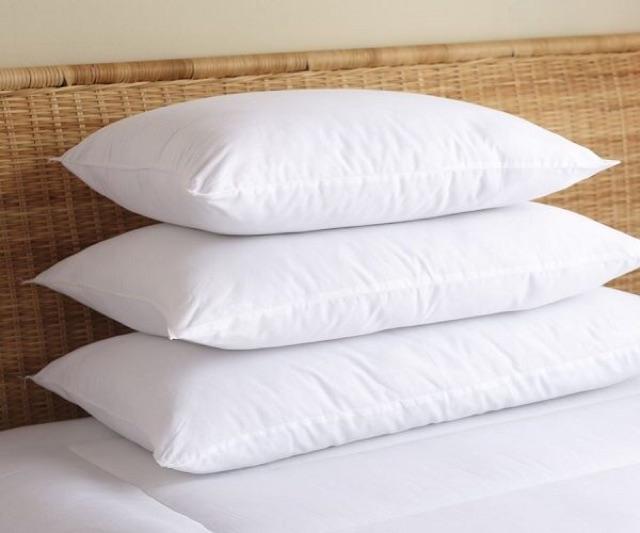 COMBO 2 RUỘT GỐI KHÁCH SẠN 5 SAO CAO CẤP ,LÔNG VŨ NHÂN TẠO MICROFIBER