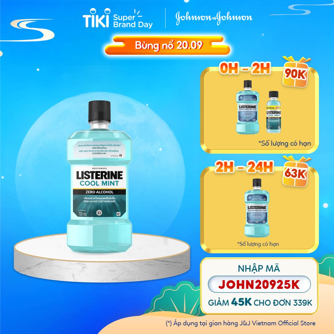 Nước Súc Miệng Listerine Zero (750ml) - 8850007813149