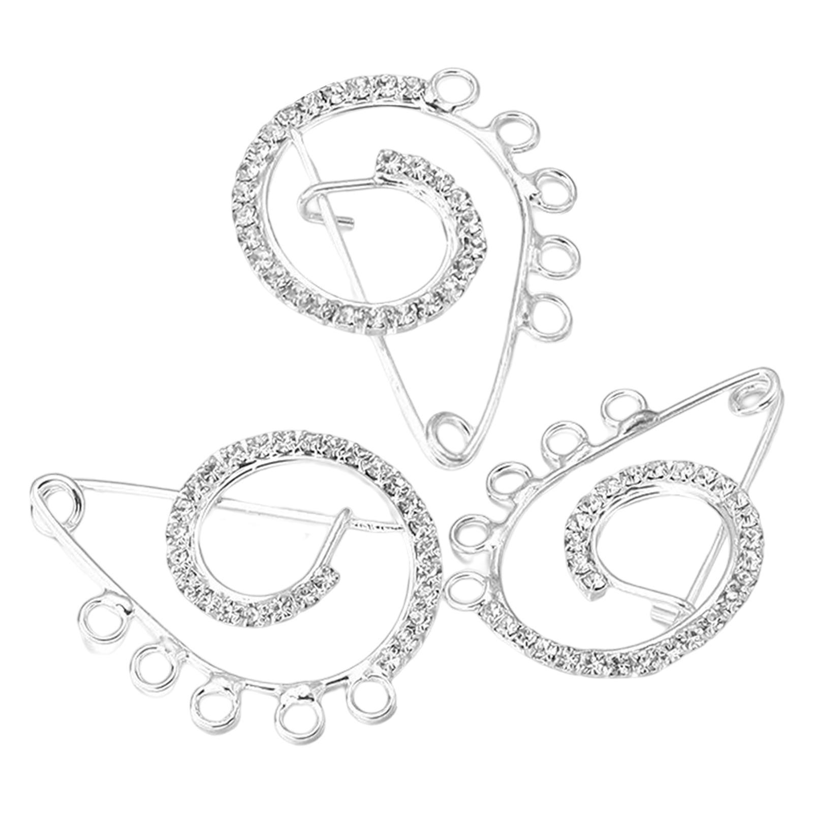 Clothes Chain Brooch Pin  Decor