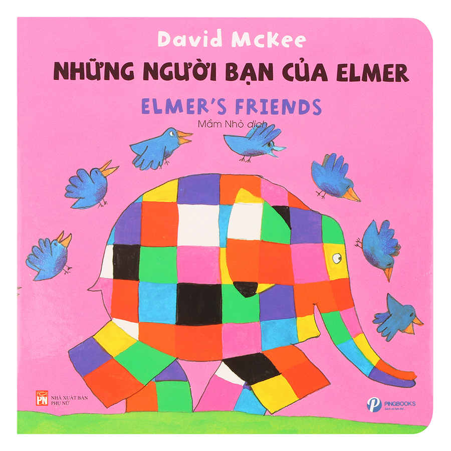 Combo Elmer’s Board Book - Song Ngữ