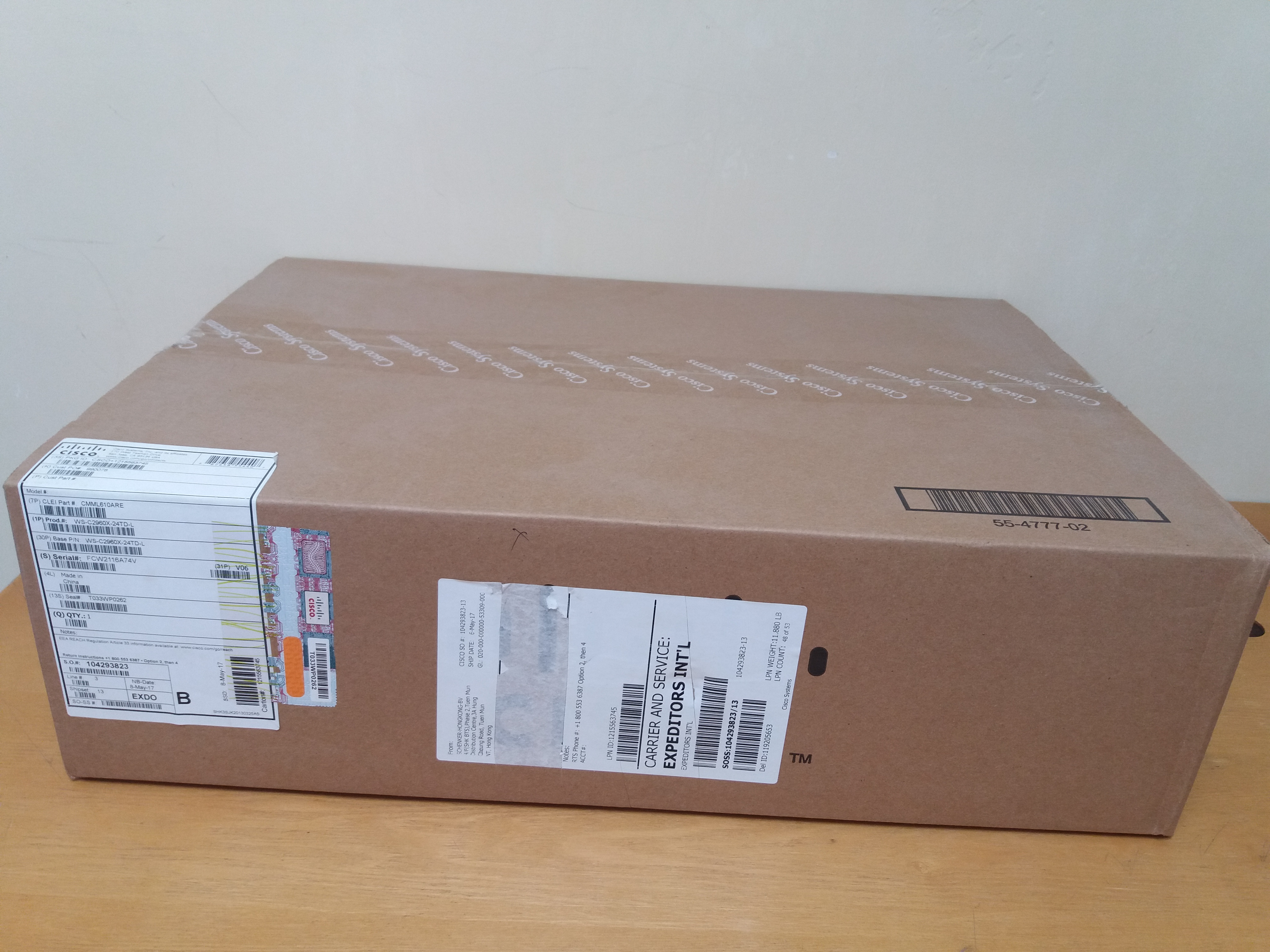 Switch Cisco Catalyst WS-C2960X-24TD-L - 24 ports