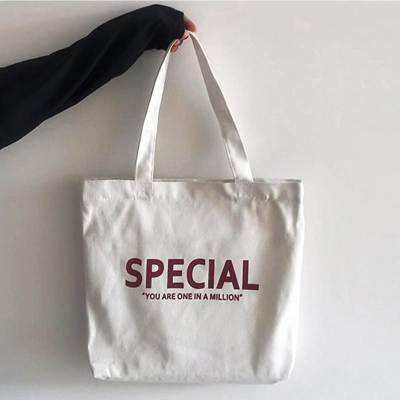 Túi tote Vải canvas mềm Đẹp Cực Hot đựng vừa  Túi vải xinh nhiều