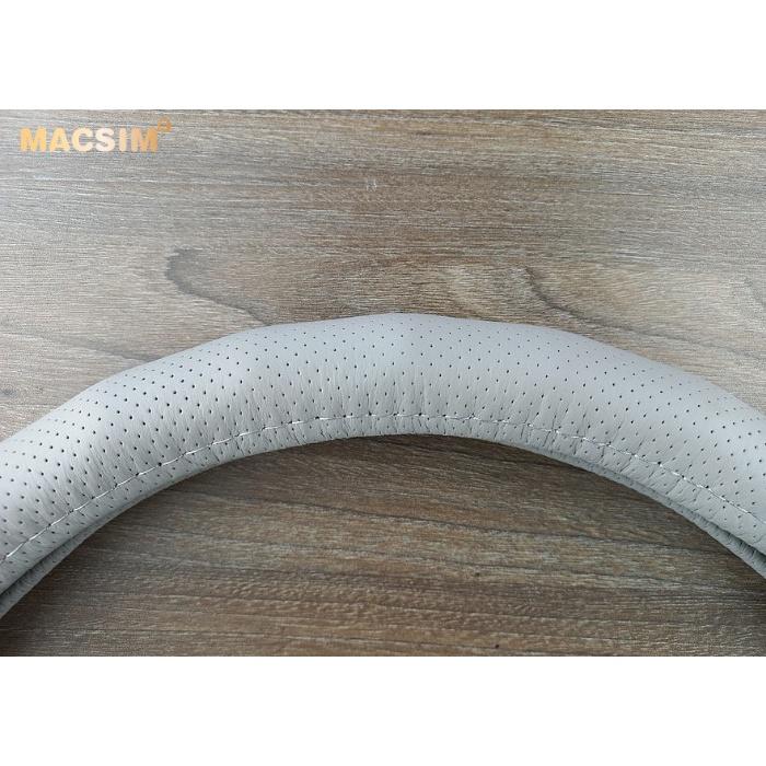 Bọc vô lăng cao cấp Macsim mã 8932 - Chất liệu da thật - Khâu tay 100% size M