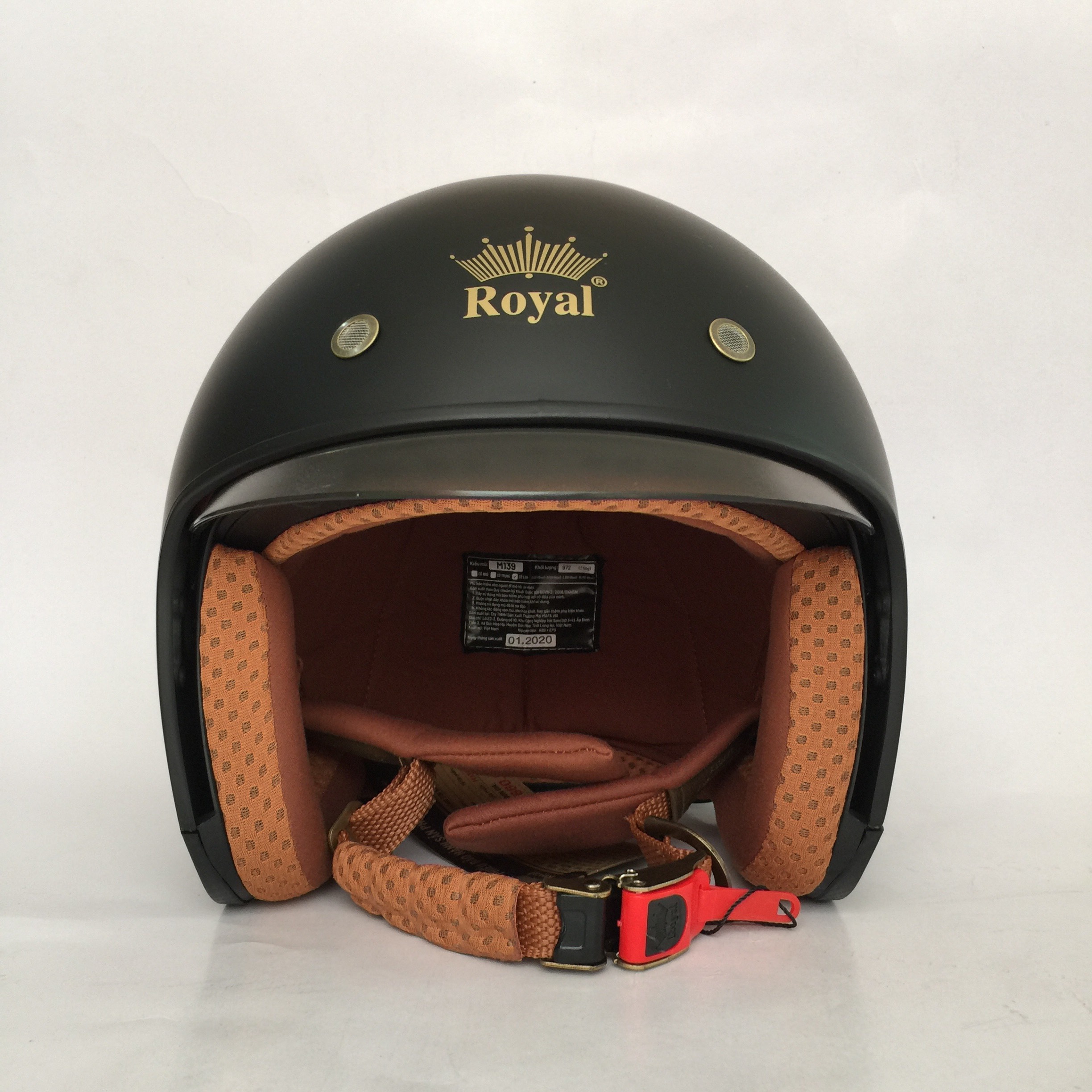 Mũ Bảo Hiểm 3/4 Đầu Royal M139