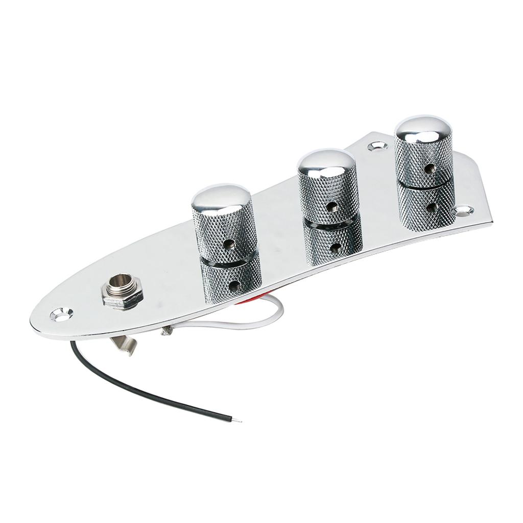 Prewired Nạp Điều Khiển Đĩa Công Tắc Cho Jazz Bass JB Phong Cách Thay Thế