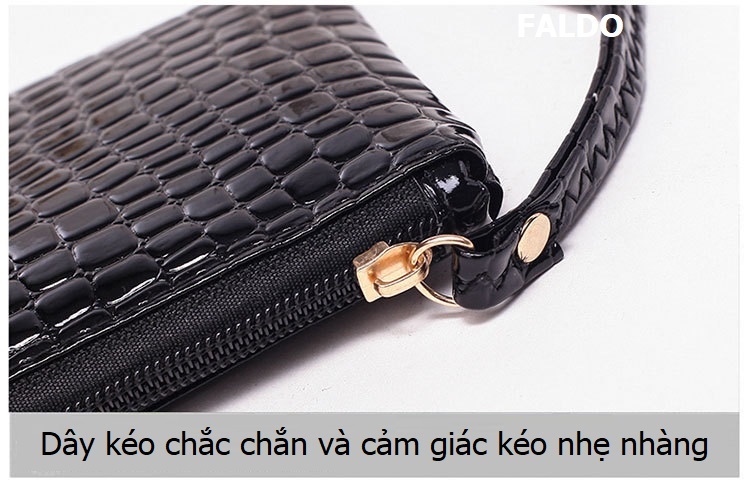 Ví Cầm Tay Thời Trang FALDO Chống Thấm Nước