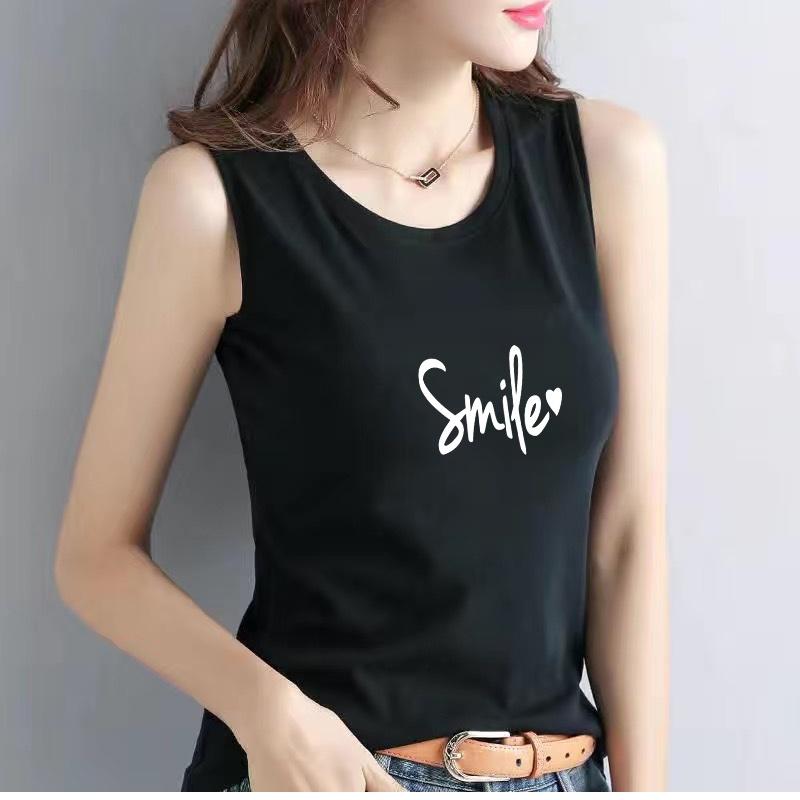 Áo thun ba lỗ nữ sát nách style Hàn Quốc, co giãn 4 chiều SMILE-SALLY-SN101