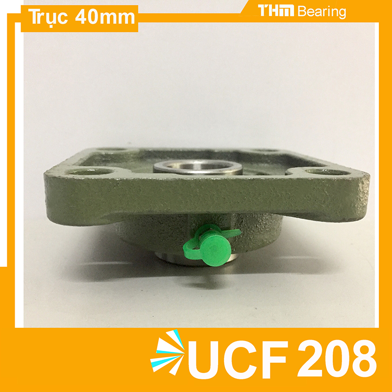 Gối Đỡ Vòng Bi trục ngang 40 mm UCF208