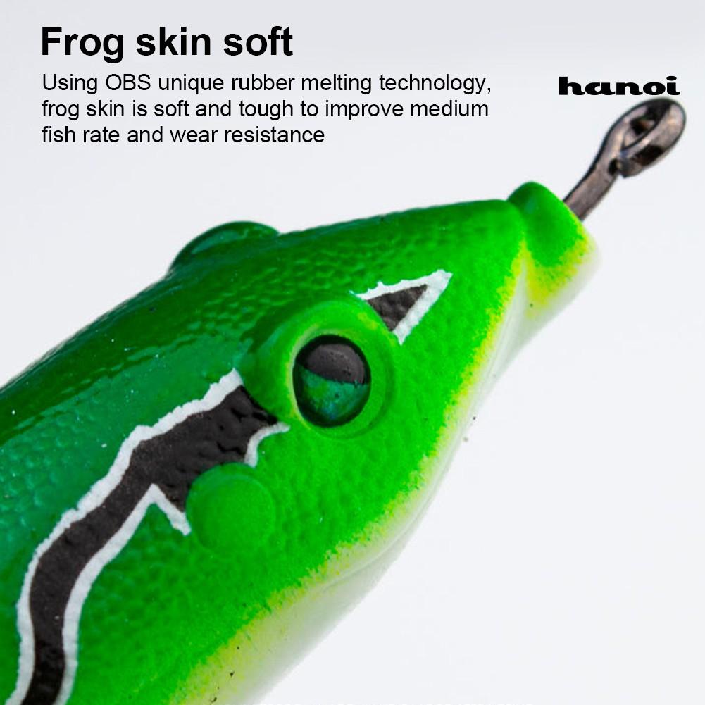 Mồi Câu Cá Giả Hình Ếch 6cm 13g