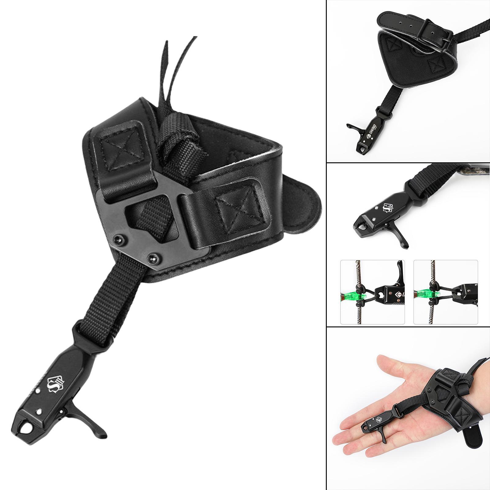 Compound Bow Release Aid   Right Left Wrist Strap