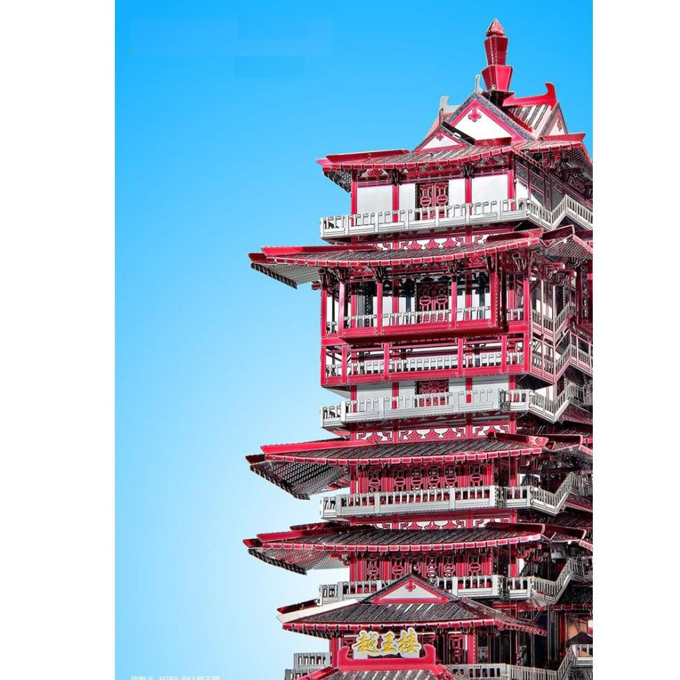 Mô hình lắp ghép kim loại 3d Lầu Việt Vương-Yuewang Tower