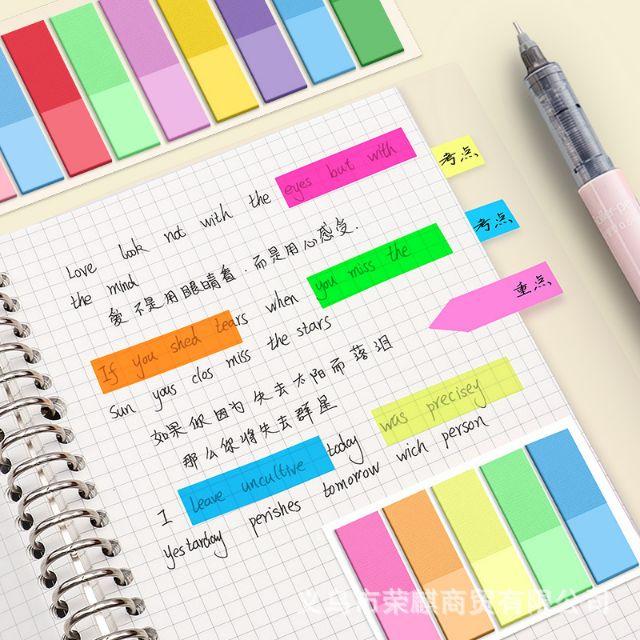 Giấy note màu nhọn/vuông/bookmark