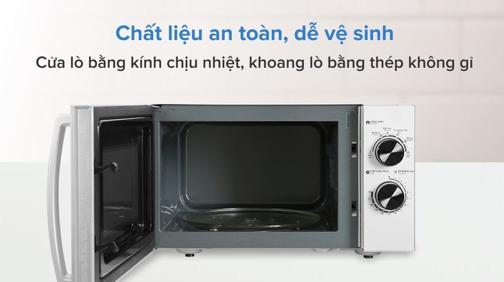 Lò vi sóng Sharp R-32A2VN-S, Dung tích 23 Lít, Công suất 900W - Hàng chính hãng