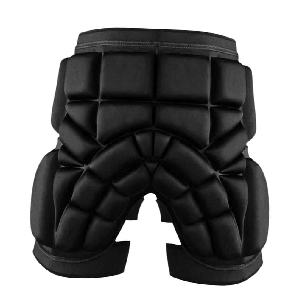 Impact-resistant Thickened 2.5cm Skiing Hip  Pad Roller Skating Snowboard Padded  Shorts Guard  M  L
