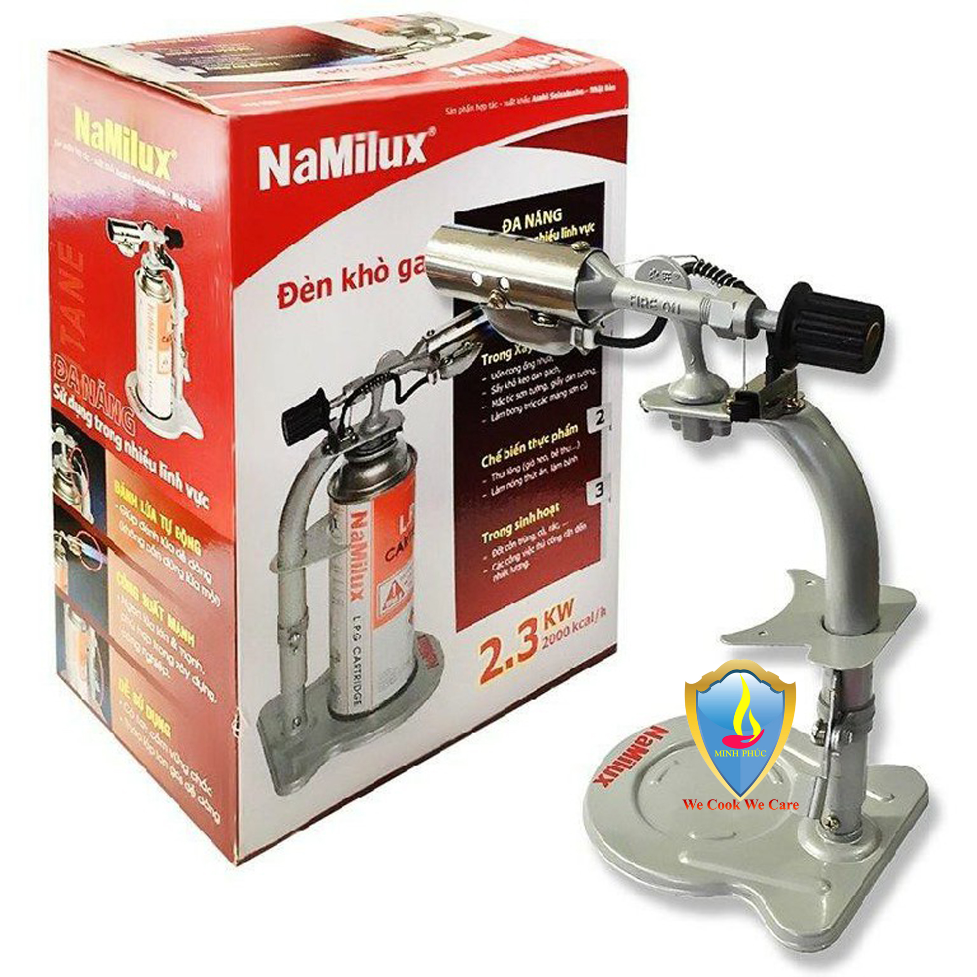 Đèn khò đế Namilux NA-191SP-VN - HÀNG CHÍNH HÃNG NAMILUX