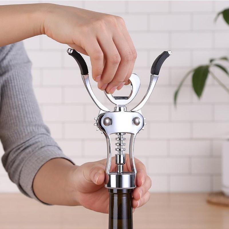 Dụng Cụ Mở Nắp Chai Hình Cá Ngựa 2 Trong 1 Đa Năng