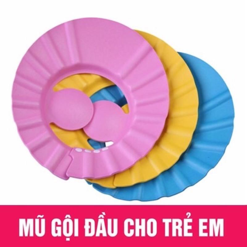 Mũ Gội Đầu Chắn Nước Cho Bé