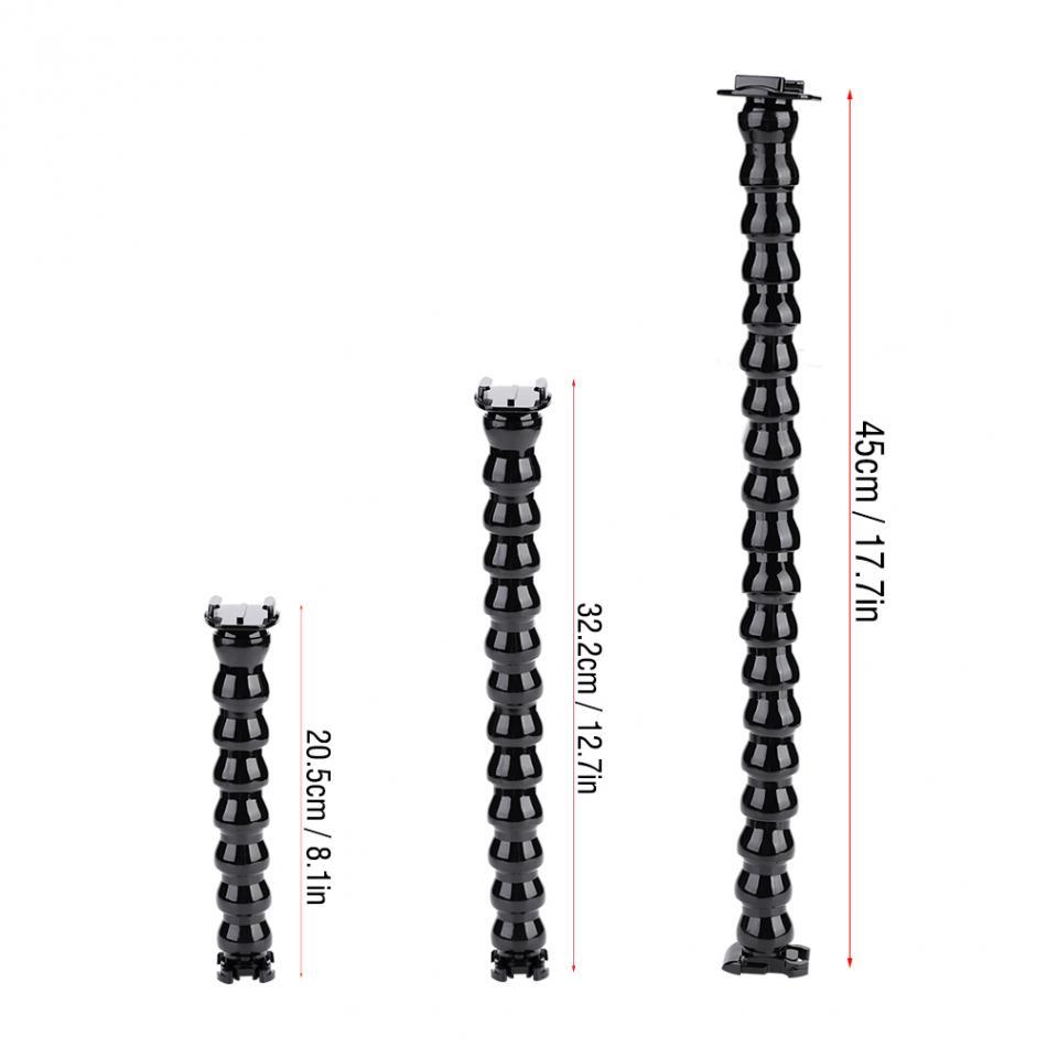 Flex Kẹp Gắn Tay Có Cổ Ngỗng Có Thể Điều Chỉnh Hàm Linh Hoạt Kẹp Giá Đỡ Cho GoPro Hero 10 9 8 7 4 Camera Hành Động Hỗ Trợ