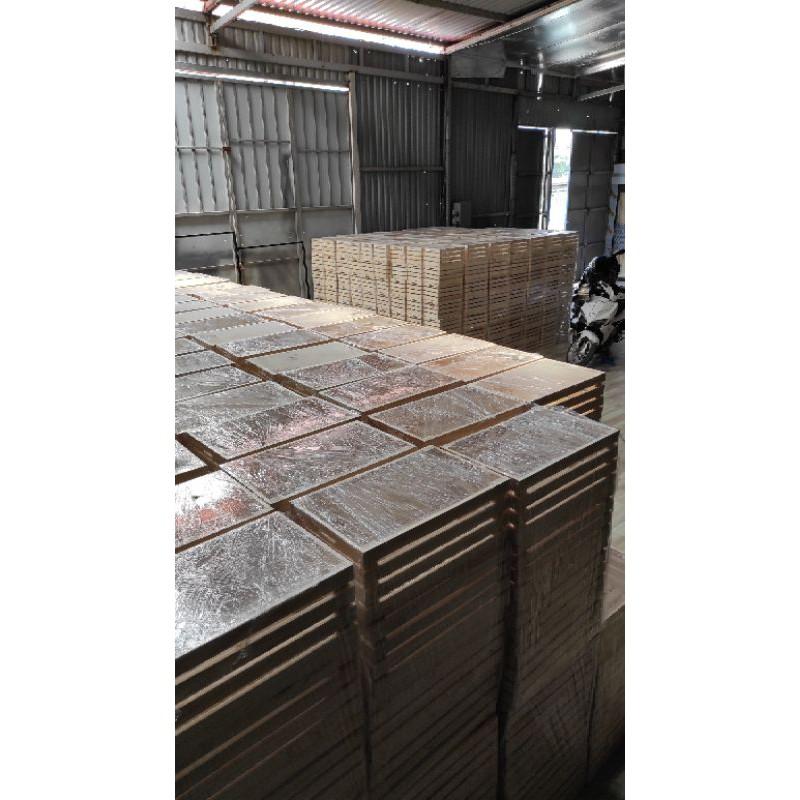 Hộp gỗ pallet kích thước 50x30x20. Dùng gỗ mới 100%