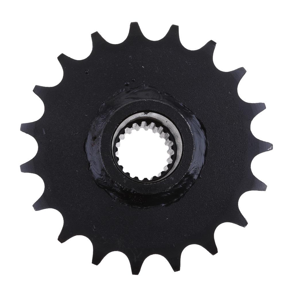 19 Teeth 428 Long Front Chain Sprocket Gy6 150cc Quad Dirt Bike ATV Buggy