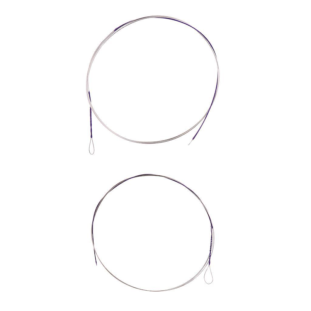 2 Pcs Replacement Erhu Strings for Chinese Traditional Musical Instrument